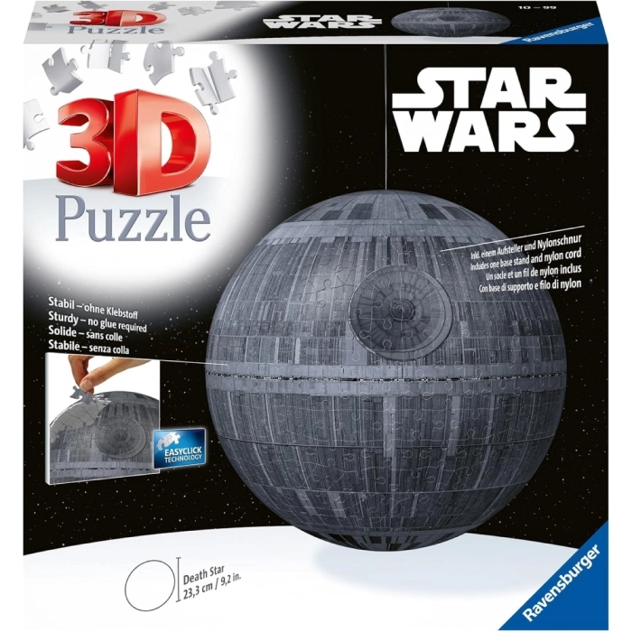 star wars - la morte nera - puzzle 3d