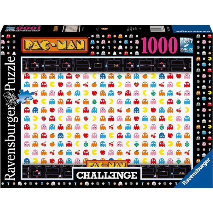 pac-man challenge - puzzle 1000 pezzi