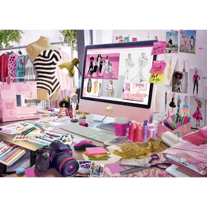 barbie: icona di stile - puzzle 1000 pezzi