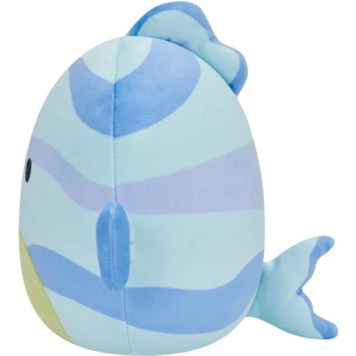 squishmallows - leland il pesce blu a strisce - peluche 20cm