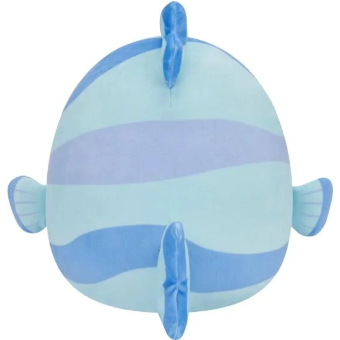 squishmallows - leland il pesce blu a strisce - peluche 20cm