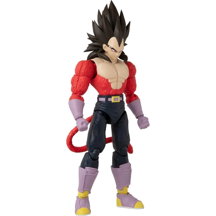 dragon ball - dragon stars 17cm - serie goku - vegeta super sayan 4