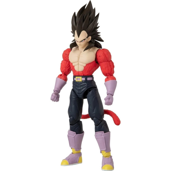 dragon ball - dragon stars 17cm - serie goku - vegeta super sayan 4