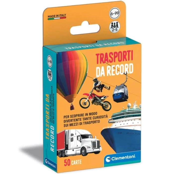 carte gioco sapientino - trasporti da record