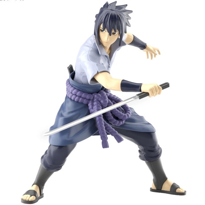 naruto - uchiha sasuke model kit 12cm