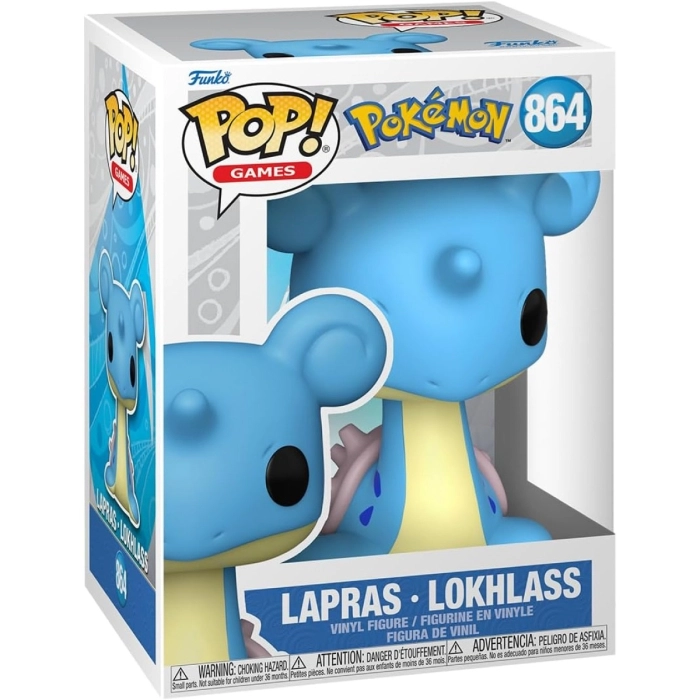 pokemon - lapras 9cm - funko pop 864