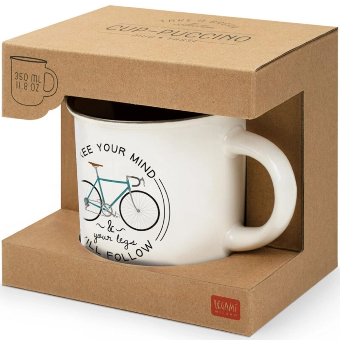 tazza in porcellana - cup-puccino - bike lover