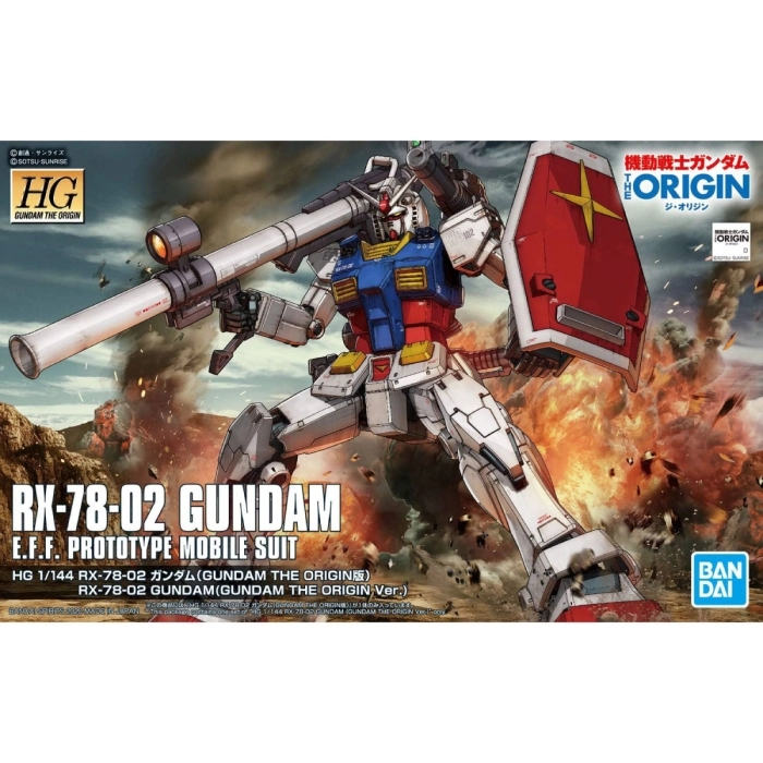 hg gundam rx-78-02 origin 1/144