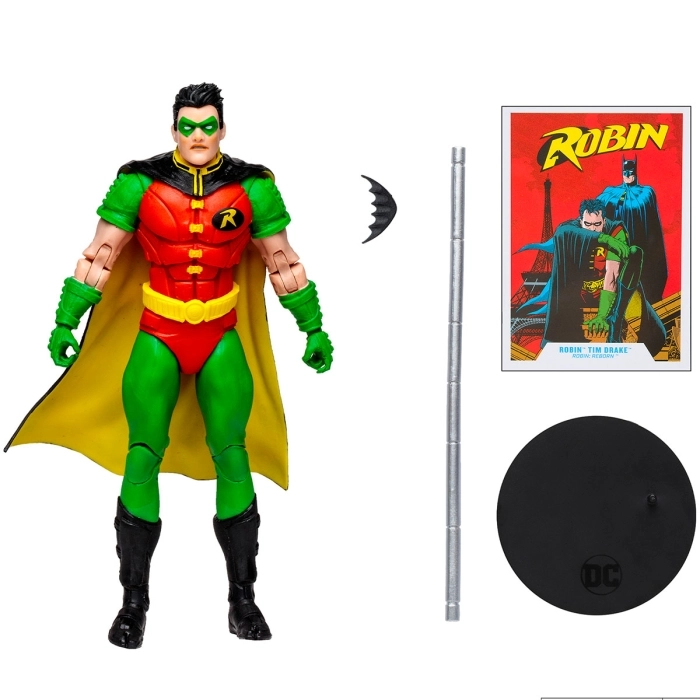 dc multiverse - robin tim drake - action figure 18cm