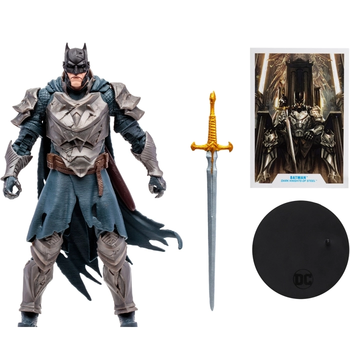 dc multiverse - batman dark knight of steel - action figure 18cm