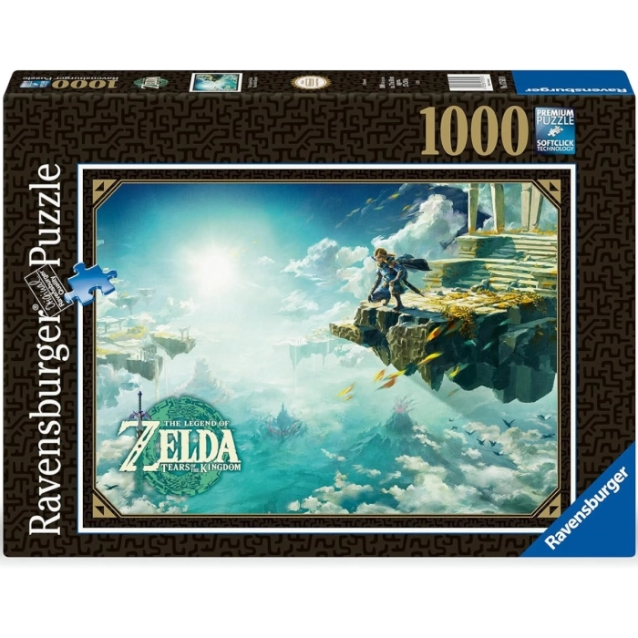 the leggend of zelda - puzzle 1000 pezzi