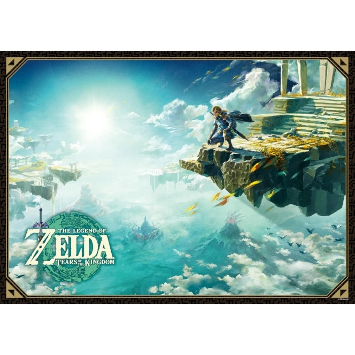 the leggend of zelda - puzzle 1000 pezzi