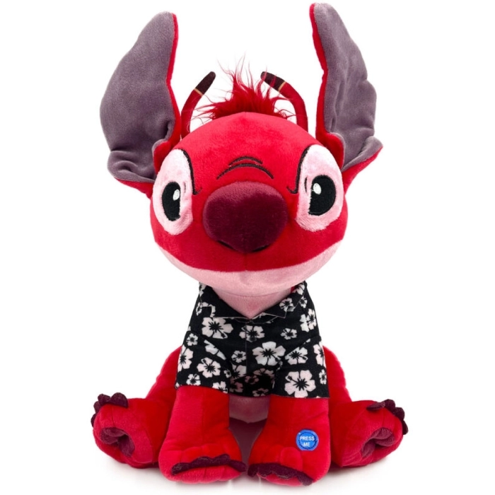 stitch hawaii - peluche 30cm con suoni - modello assortito