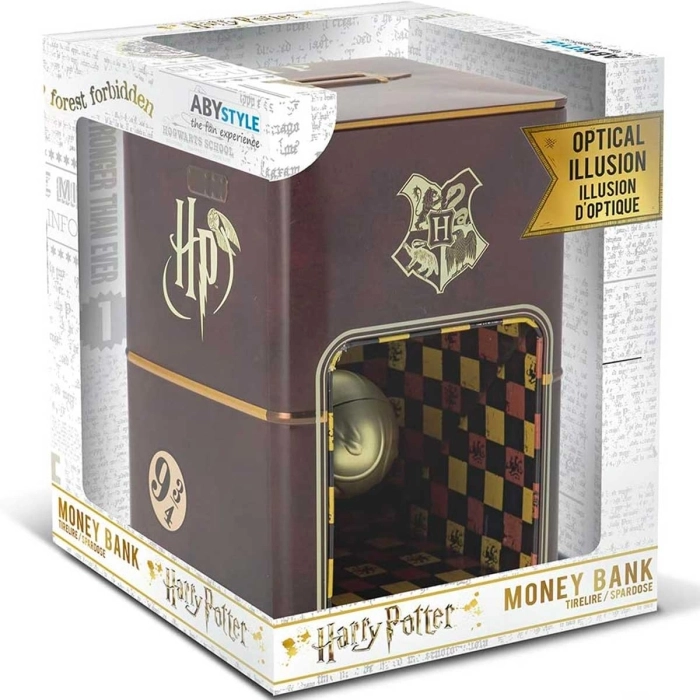 harry potter - money bank - golden snitch