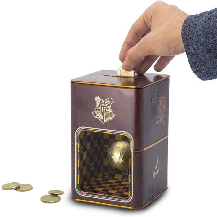 harry potter - money bank - golden snitch