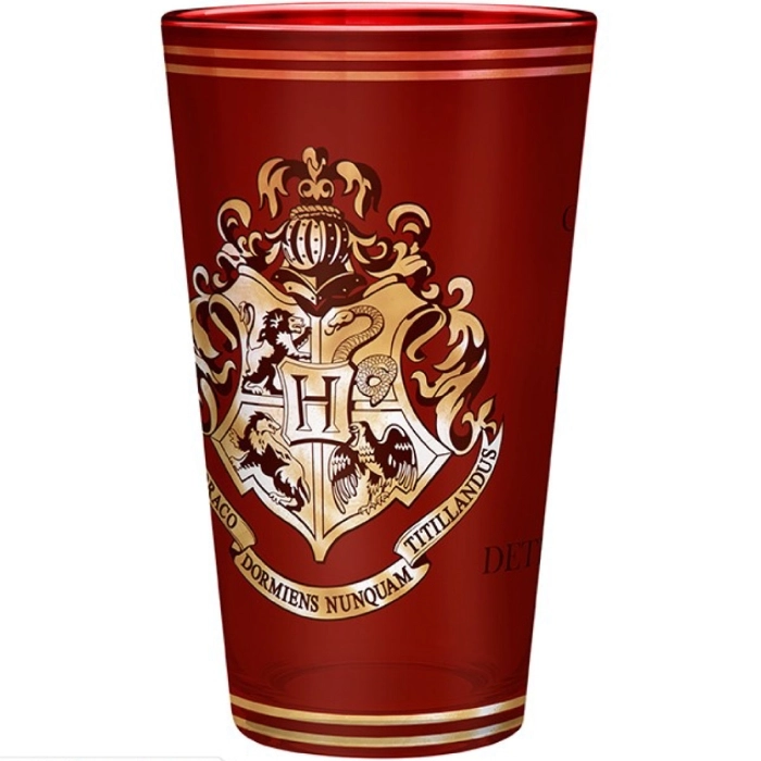 harry potter - large glass - 400ml - gryffindor