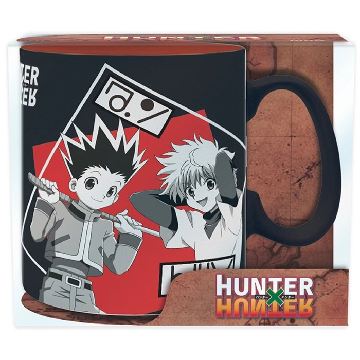 hunter x hunter - tazza 460ml - gon's group