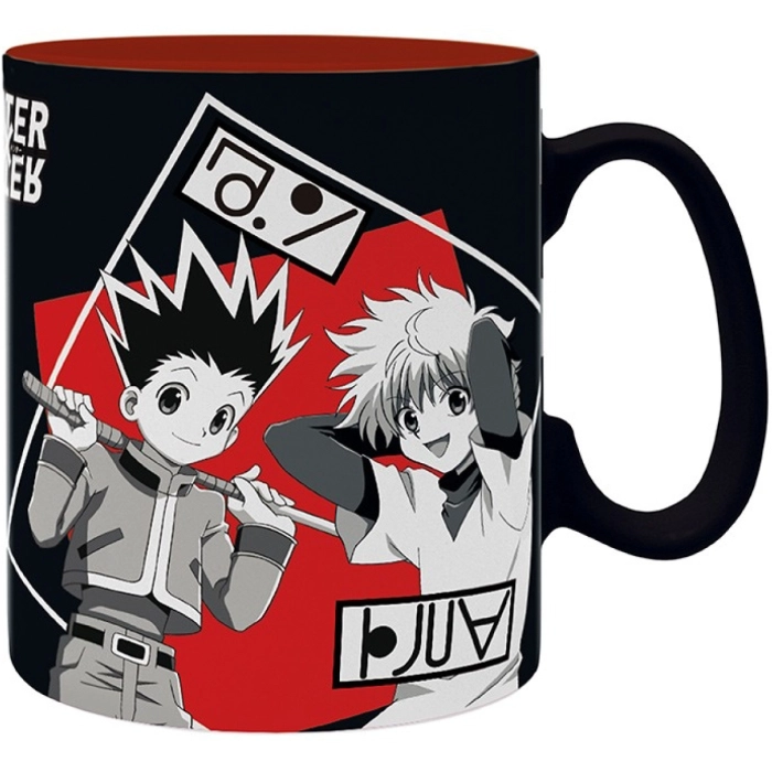 hunter x hunter - tazza 460ml - gon's group