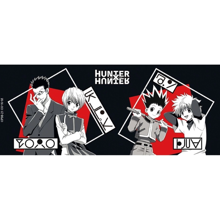 hunter x hunter - tazza 460ml - gon's group