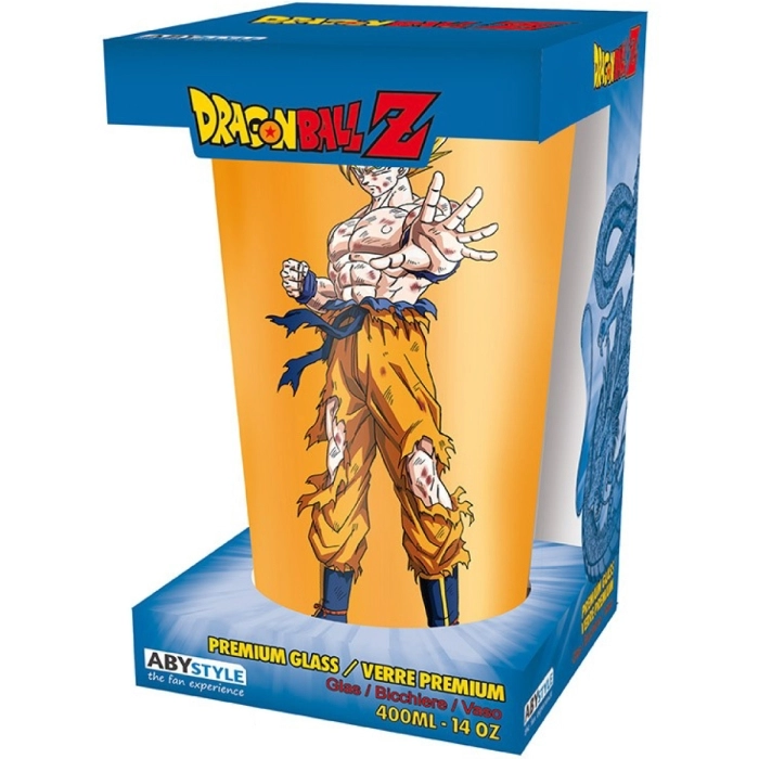 dragon ball - bicchiere large 400ml - goku super saiyan