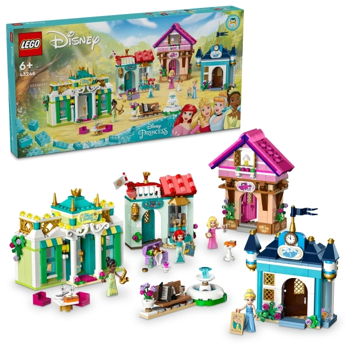 LEGO 43246 - Avventura Al Mercato Principesse Disney a 99,99 €