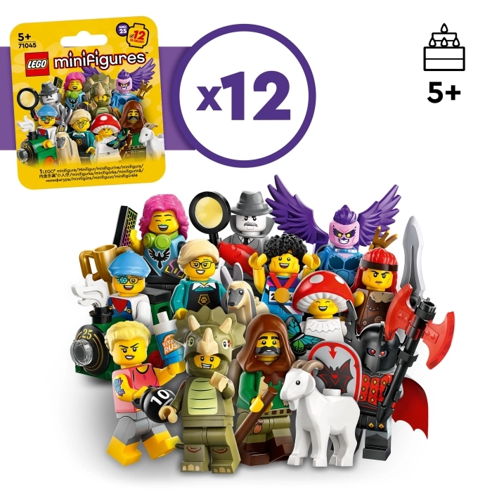 71045 - minifigures - serie 25 - bustina singola