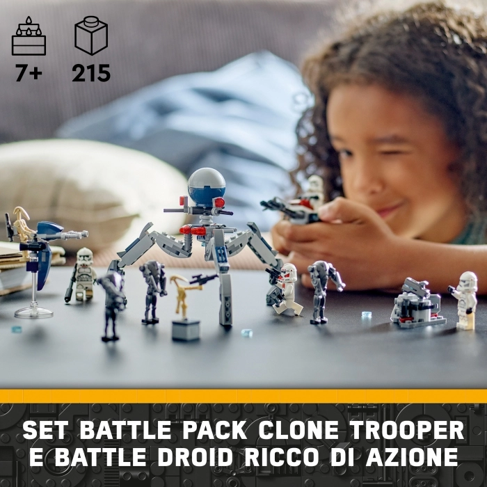 75372 - battle pack clone trooper e battle droid