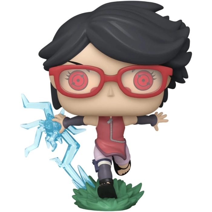 boruto: naruto next generation - sarada with sharingan 9cm - funko pop 1358 ga excl