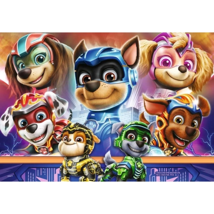 paw patrol: cuccioli innarrestabili - puzzle 2x12 pezzi