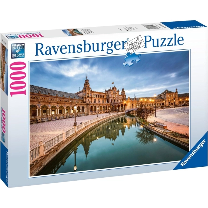 piazza di spagna, siviglia - puzzle 1000 pezzi