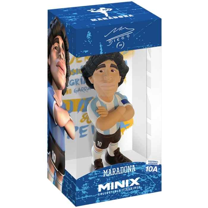 argentina - maradona - football stars 10a - minix collectible figurines