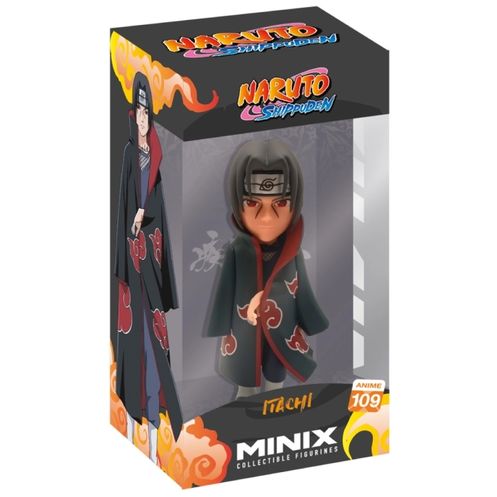 naruto shippuden - itachi - anime 109 - minix collectible figurines