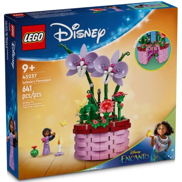 LEGO Disney Princess 43237 Vaso di fiori di Isabela 43237