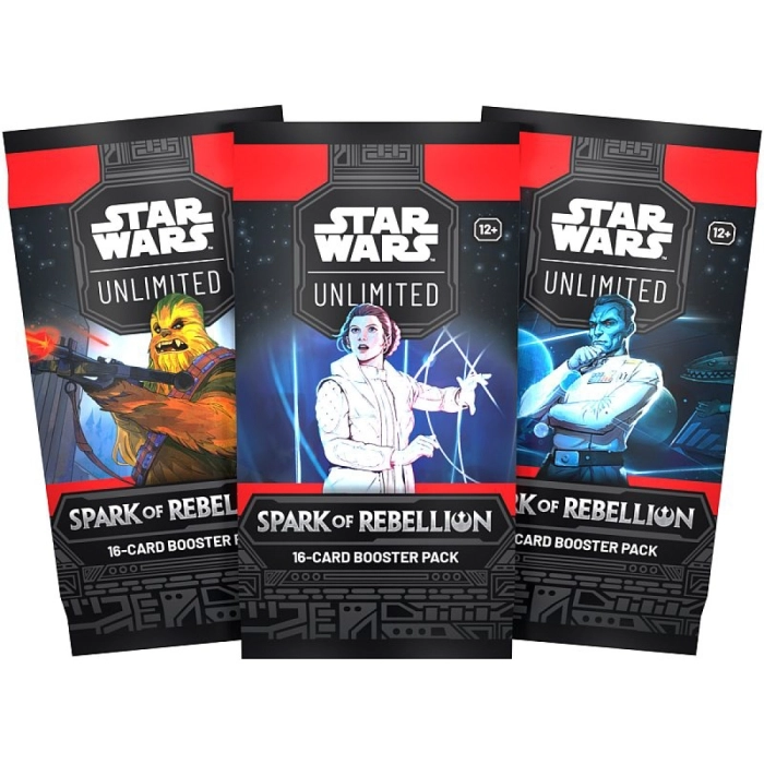 star wars unlimited - spark of rebellion - booster pack (eng)