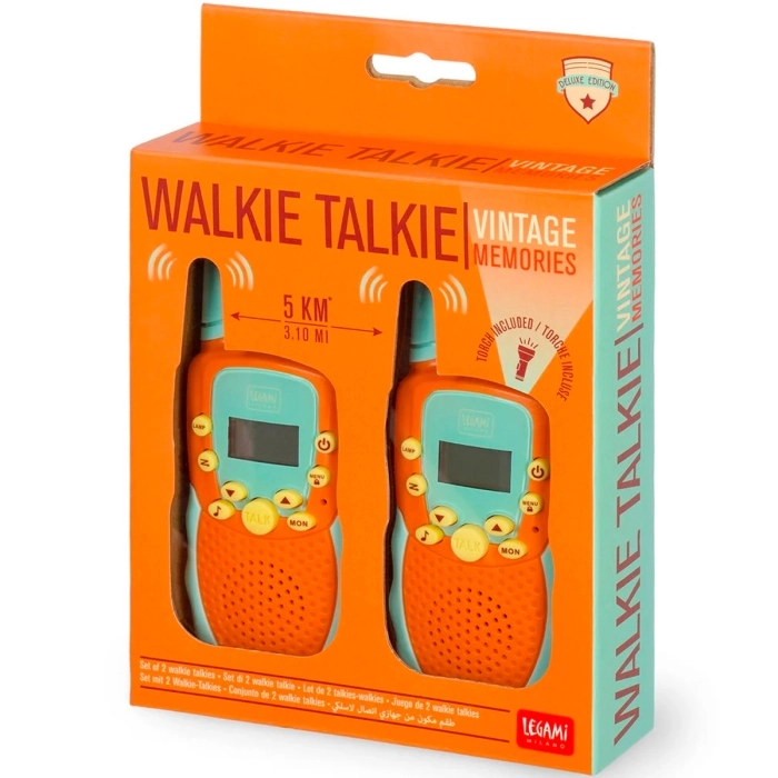 set di 2 walkie talkies