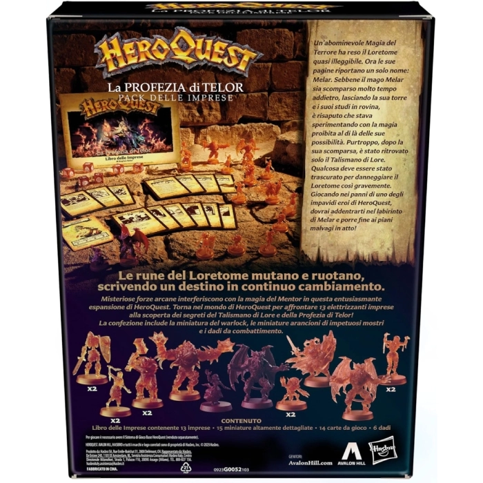 heroquest - la profezia di telor