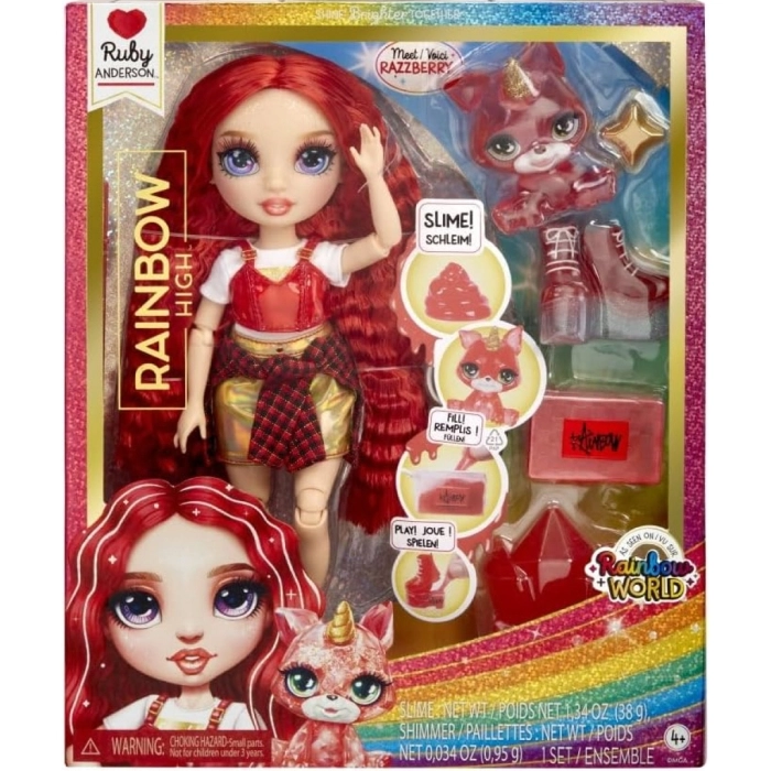 rainbow high - ruby anderson - classic fashion doll 28cm