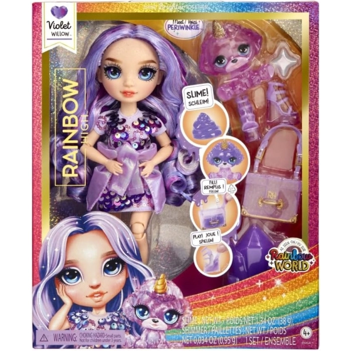 rainbow high - violet willow - classic fashion doll 28cm