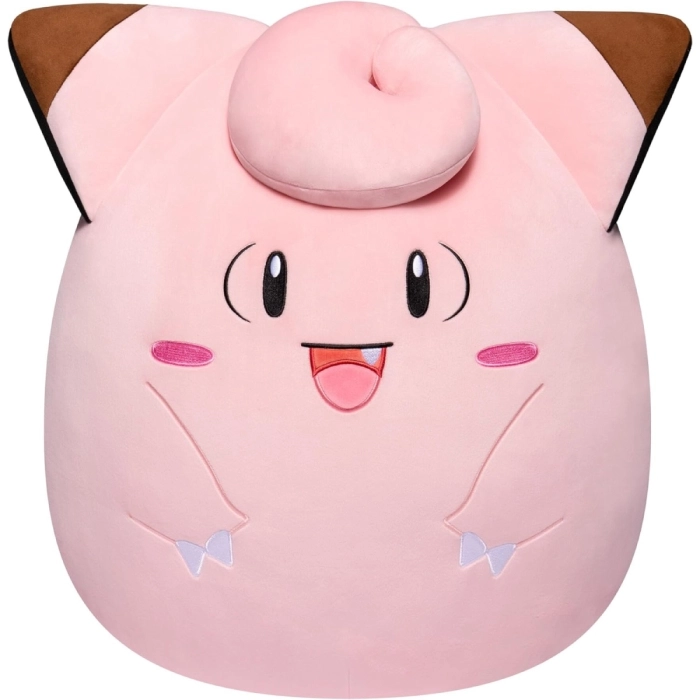 squishmallows - pokemon clefairy - peluche 35cm