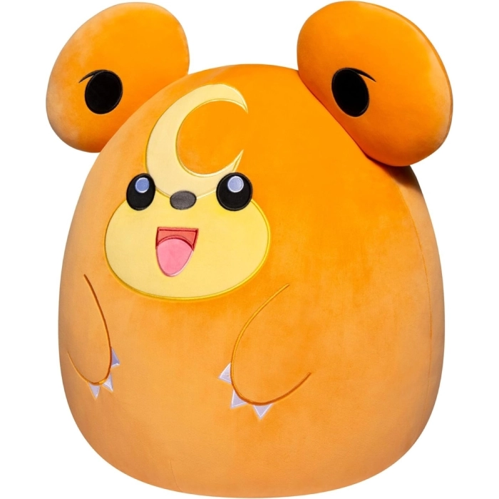 squishmallows - pokemon teddiursa - peluche 35cm