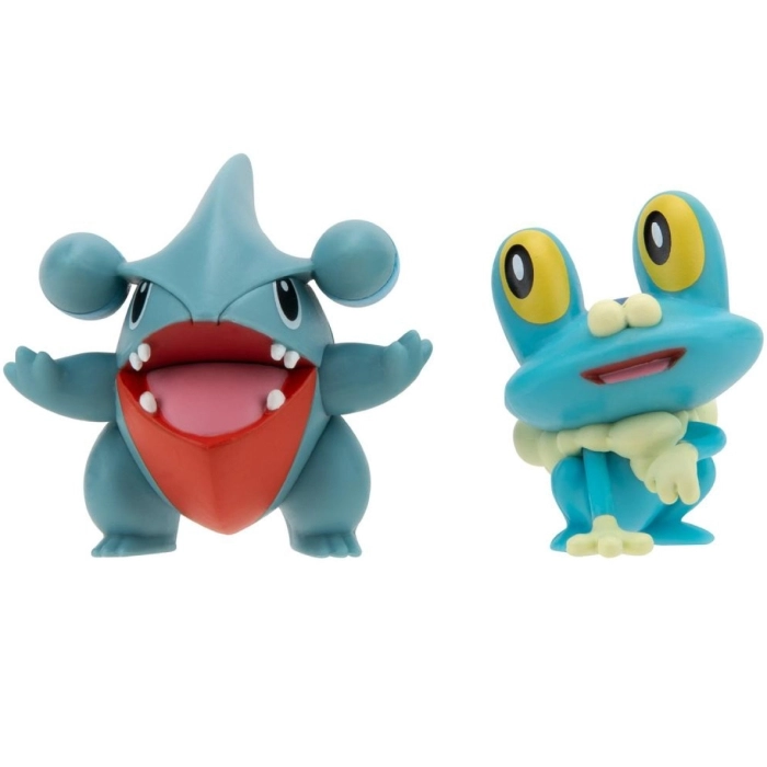 pokemon - battle figure pack - gible & froakie