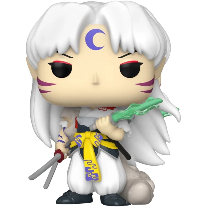 inuyasha - sesshomaru (glow in the dark) 9cm - funko pop 1301