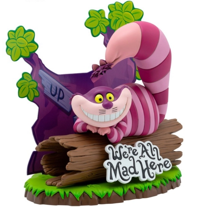 disney: alice in wonderland - stregatto - statua 10cm