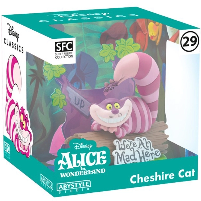 disney: alice in wonderland - stregatto - statua 10cm