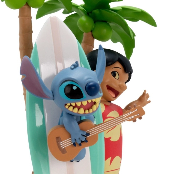 disney: lilo & stitch - lilo & stitch surfboard - statua 17cm