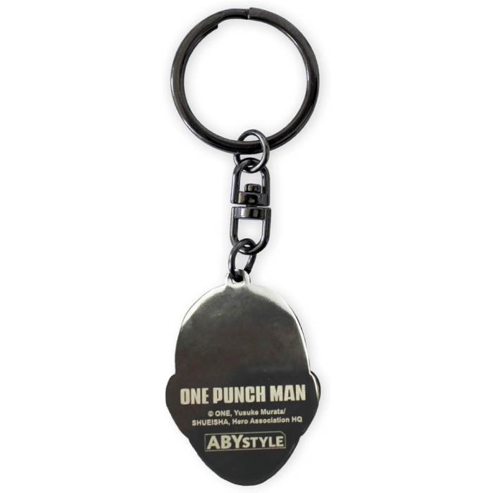 one punch man - keychain - saitama's head