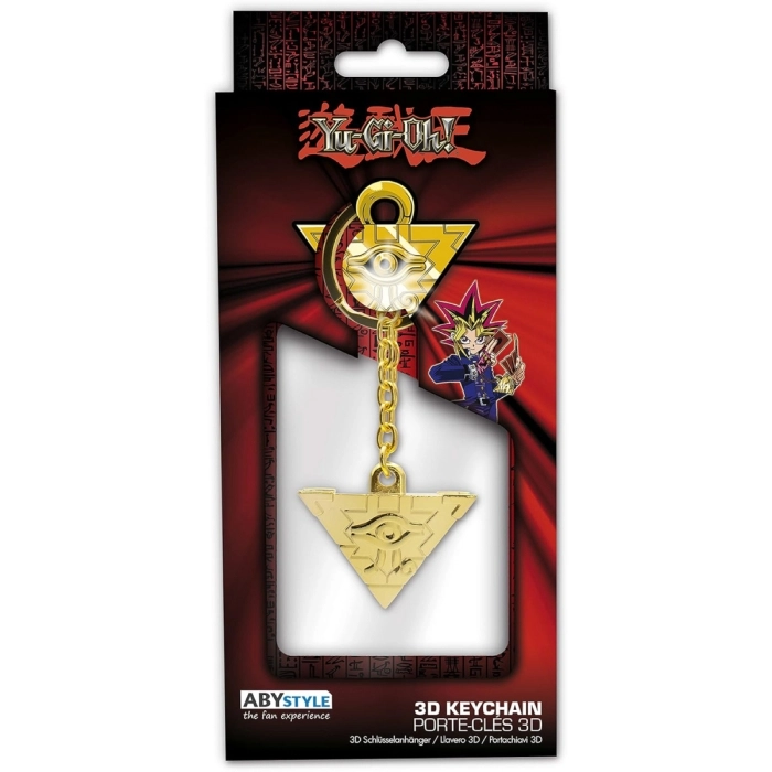 yu-gi-oh! - keychain 3d - millenium puzzle