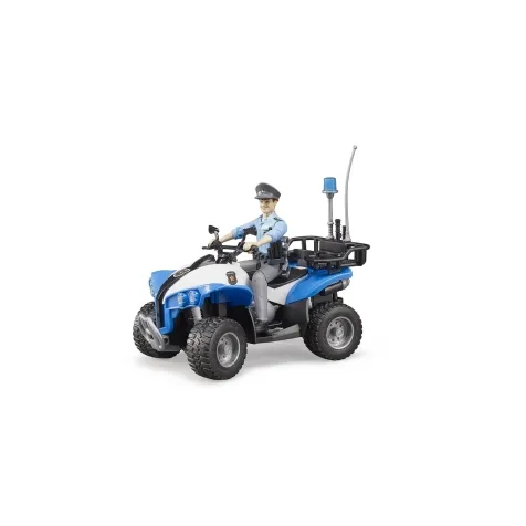 quad polizia con personaggio e accessori