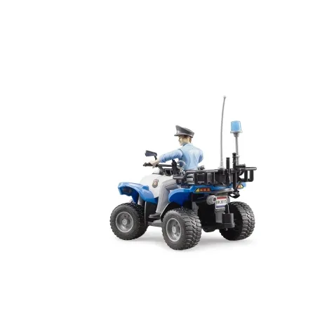 quad polizia con personaggio e accessori