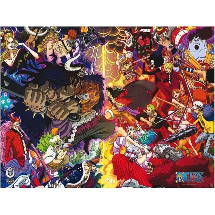 one piece - poster maxi 61x91,5cm - 1000 logs final fight